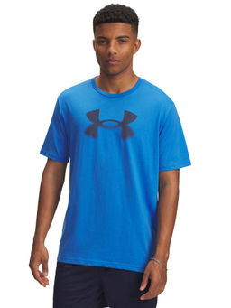 Under Armour - Blue Solid Regular Fit T-shirt
