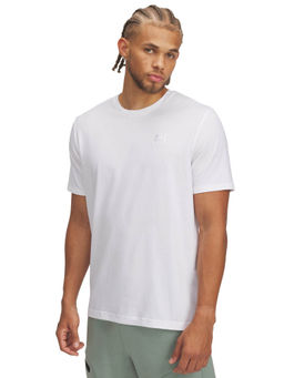 Under Armour - White Solid Regular Fit T-shirt