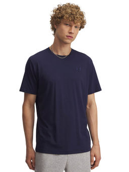Under Armour - Navy Blue Solid Regular Fit T-shirt
