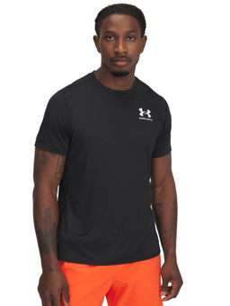 Under Armour - Black Solid Regular Fit T-shirt