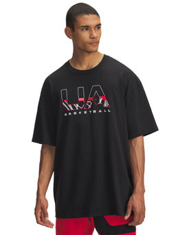 Under Armour - Black Printed Regular Fit T-shirt