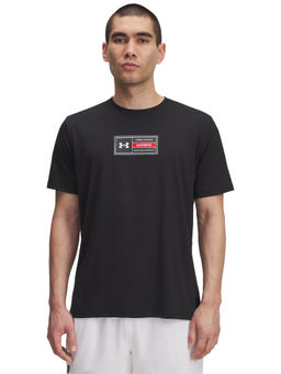 Under Armour - Black Solid Regular Fit T-shirt