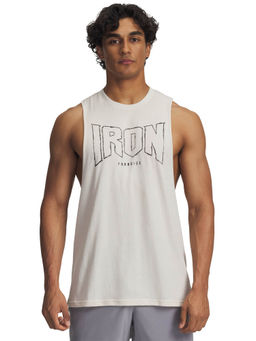 Under Armour - Brown Printed Loose Fit Tank