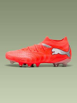 Puma - Unisex Red FUTURE 9 MATCH FG/AG Football Shoes