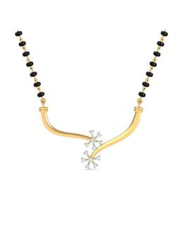KuberBox - 18K Jivika Mangalsutra for Women