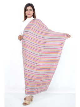 Oswal Shawls - Stripes Multi-Color Shawl