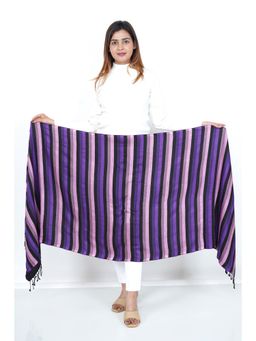 Oswal Shawls - Stripes Multi-Color Shawl