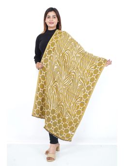 Oswal Shawls - Woven Green Shawl