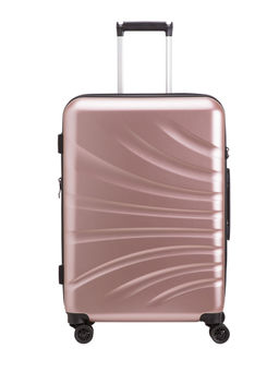 CARPISA - Pink Geometric Trolley M-Hi Q Hard