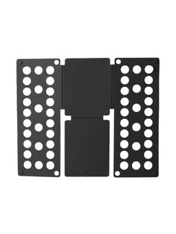 House of Quirk - Black Shirt Folding Board Fast Laundry Fold and Flip Adjustable Clothes Folder