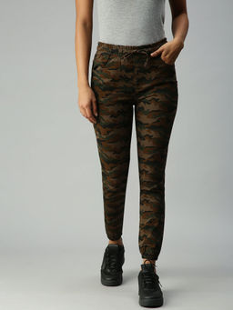 SHOWOFF - Women Olive Jogger