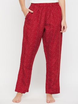 Clovia - Rayon Printed Pyjama