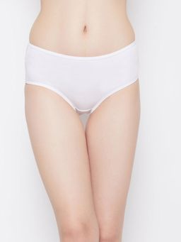 Clovia - Cotton Medium Waist Outer Elastic Hipster Panty