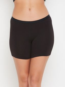 Clovia - Cotton Medium Waist Outer Elastic Boyleg Panty