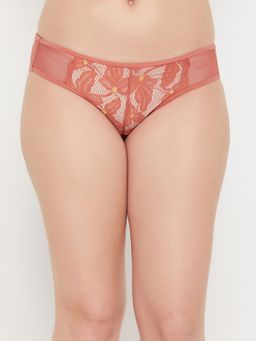 Clovia - Lace Low Waist Outer Elastic Bikini Panty