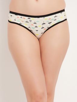 Clovia - Polyamide Low Waist Outer Elastic Bikini Panty