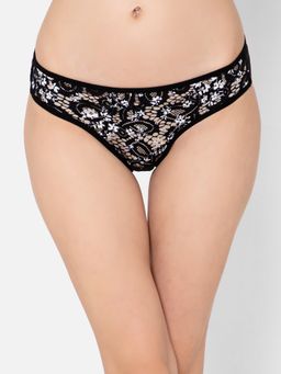 Clovia - Polyamide Low Waist Outer Elastic Bikini Panty