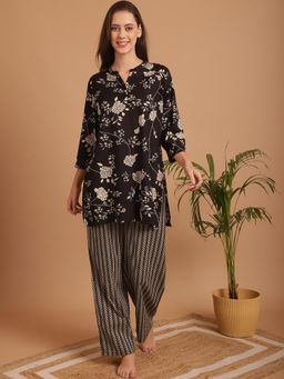 Indreams - Women Printed Night suit (Set of 2)