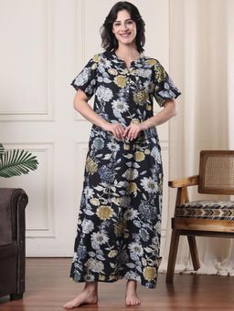 Indreams - Printed Maxi Nightdress