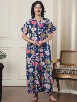 Indreams - Printed Maxi Nightdress