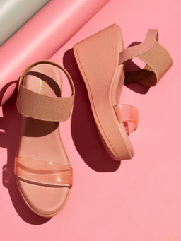 Inc.5 - Women Pink Casual Wedges