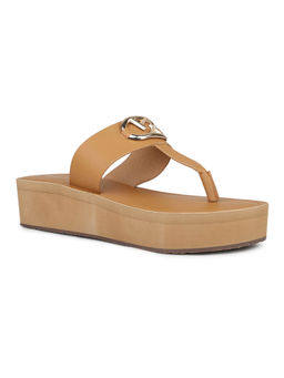Inc.5 - Women Tan Casual Wedges