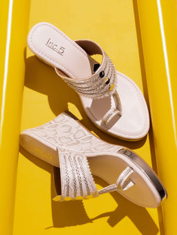 Inc.5 - Women White Party Wedges