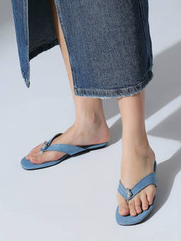 Inc.5 - Women Blue Casual Flats