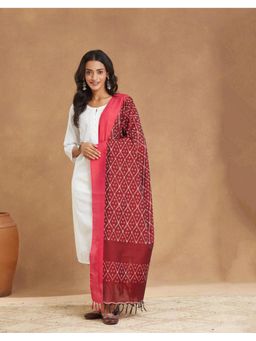 Fabindia - Pink Cotton Dupatta