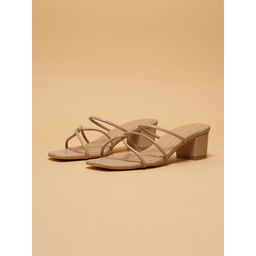 ERIDANI - Beige Vivian Heels