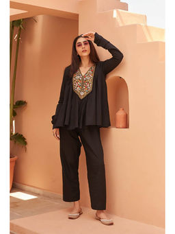 Gulabo Jaipur - Mann BlackCo-Ord Set