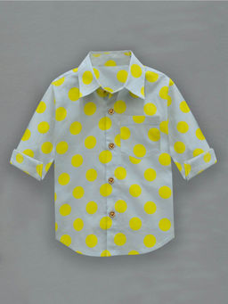 A.T.U.N. - Polka Dot Casual Shirt