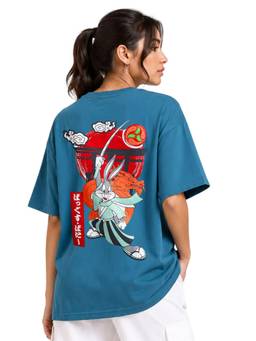 MIXT by Nykaa Fashion - Women Oversize Looney Tunes Printed Top