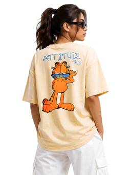MIXT by Nykaa Fashion - Women Oversize Garfield Printed Top