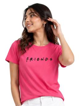 MIXT by Nykaa Fashion - Women Regular Fit T-Shirt - Pink