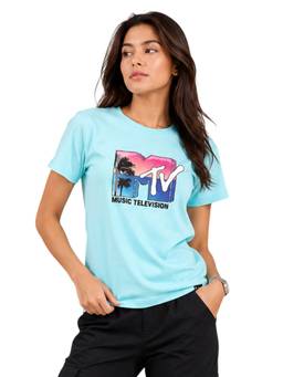 MIXT by Nykaa Fashion - Women Mtv Printed Half Sleeve Regular Fit Top
