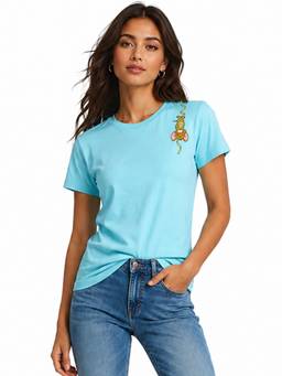 MIXT by Nykaa Fashion - Women Tom & Jerry Printed Half Sleeve Regular Fit Top