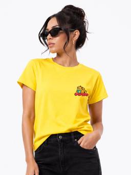 MIXT by Nykaa Fashion - Women Garfield Printed Half Sleeve Regular Fit Top