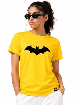 MIXT by Nykaa Fashion - Women Batman Printed Half Sleeve Regular Fit Top