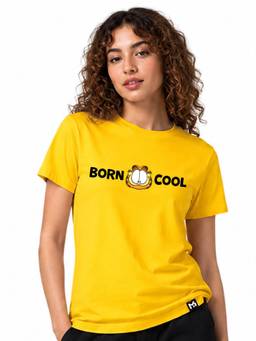 MIXT by Nykaa Fashion - Women Garfield Printed Half Sleeve Top