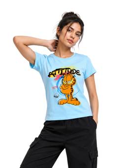MIXT by Nykaa Fashion - Womens Garfield Printed Regular Top