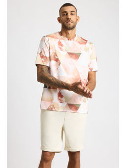 FREAKINS - Printed Men's T-Shirt - Cubism