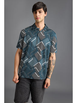 FREAKINS - Meta Print Polo T-Shirt