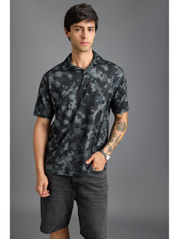 FREAKINS - Camo Print Polo T-Shirt