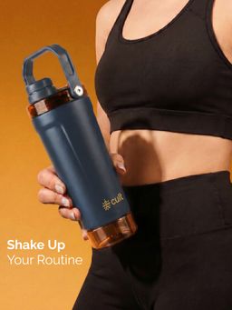 CULT - Style 600ML Steel Shaker Blue
