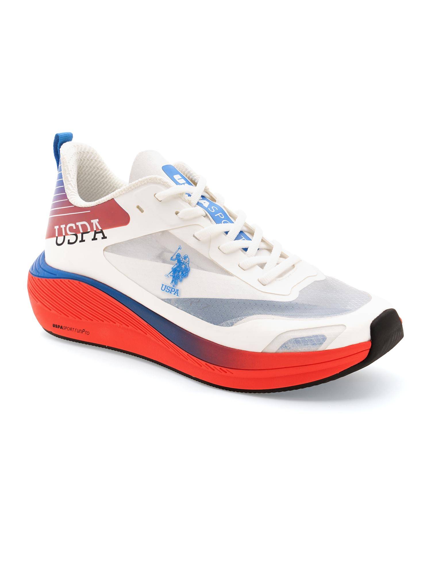 Buy U.S. POLO ASSN. Men Henry White Running Shoes (UK 10) Online