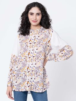 Mode by Red Tape - Womens White Tropical Top