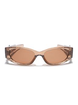 Voyage - Unisex Brown Lens and Brown Frame Oval Sunglasses - Mg5553