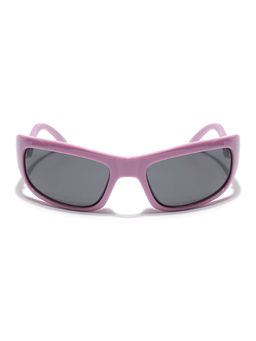 Voyage - Unisex Black Lens and Pink Frame Wayfarer Sunglasses - Mg5557