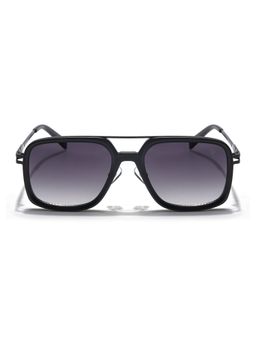 Voyage - Unisex Grey Lens and Black Frame Wayfarer Sunglasses - Mg5861